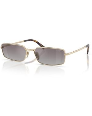 Prada Rectangle Sunglasses - White