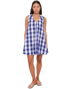 Petal & Pup Jorah Mini Dress - Blue