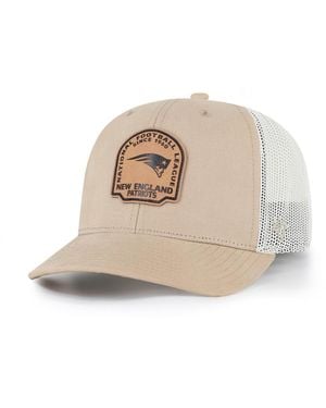 '47 New England Patriots Bonehide Trucker Adjustable Hat - Natural