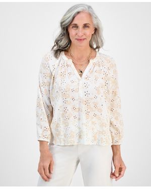 macy's style & co blouses