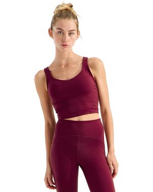 The North Face Jaida V-neck Long Bra - Red