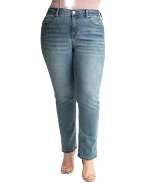Slink Jeans Denim High Rise Straight - Blue