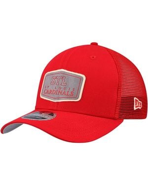 KTZ St. Louis Cardinals Labeled 9seventy Stretch-snap Hat - Red