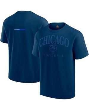Fanatics And Chicago Bears Elements Flex Tri-blend T-shirt - Blue