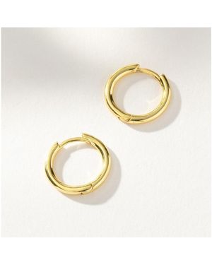 UNCOMMON JAMES 14k -plated Spellbound huggie Earrings - Metallic