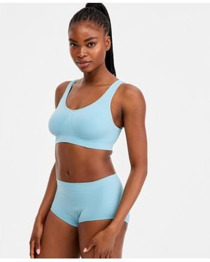 Bali One Smooth U Wireless Bralette Dfbral - Blue