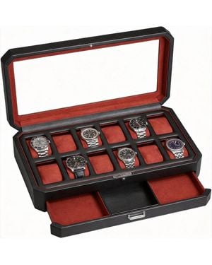 Yigii Luxury Watch Box - Red