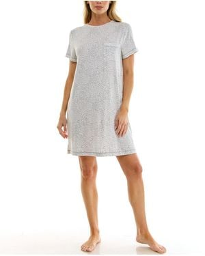 Sincerely Jules Short-sleeve Crewneck Sleep Shirt - White