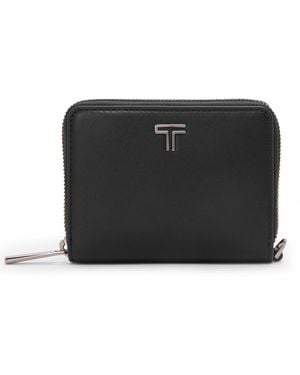 Tumi Belden 4.8" Slg Trifold Zip-around Wallet - Black
