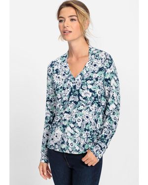 Olsen Floral Print T-shirt - Blue
