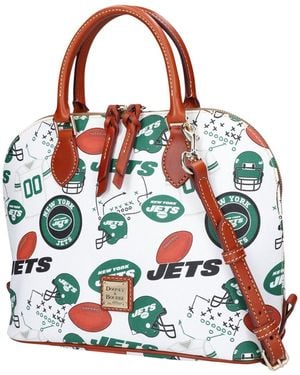 Dooney & Bourke Dooney Bourke New York Jets Gameday Zip Satchel - Multicolor