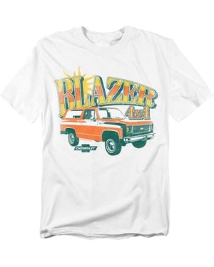 Corvette Chevrolet Blazer Retro T-shirt - White