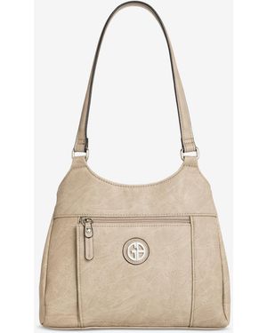 Giani Bernini Paisley Promo 4-poster Handbag - Natural