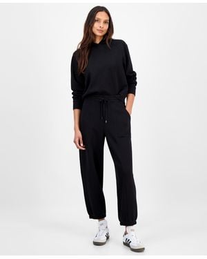 And Now This Speckled Knit jogger Pants - Black