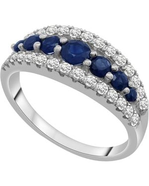 Macy's Blue Sapphire (7/8 Ct. T.w.