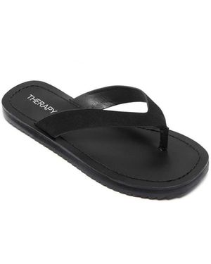 Therapy Australia Undone Open Round Toe - Black
