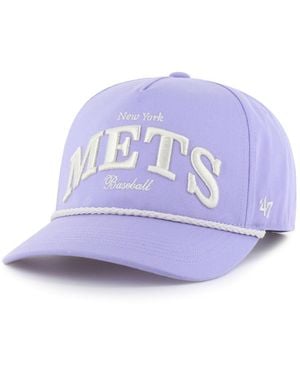 '47 New York Mets Gelato Hitch Rope Adjustable Hat - Purple