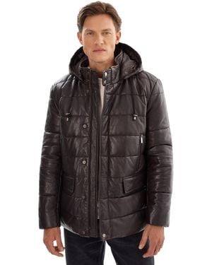 Regency Leathers Clifton 3/4 Puffy - Black