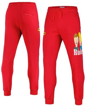 FREEZE MAX Beavis And Head Rude jogger Pants - Red