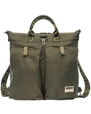 Urban Originals Como Faux Leather Backpack - Green