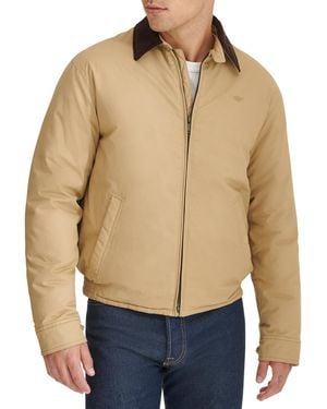 Dockers Cotton Twill Bomber Jacket - Blue