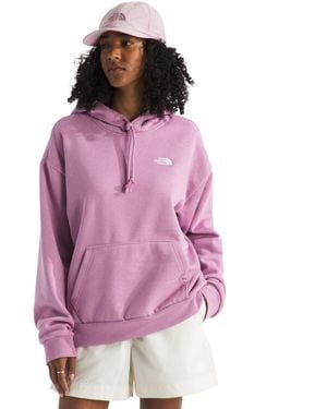 The North Face Evolution Oversized Hoodie Sweatshirt - Purple
