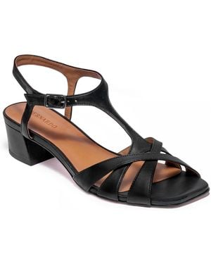 Bernardo Bernardo Jean Low Heel Sandal - Black