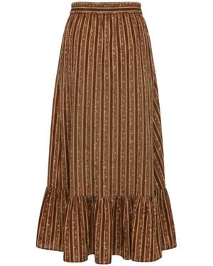 Eddy Joanie Skirt - Brown