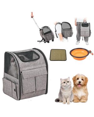 Rui Rolling Pet Carrier - White