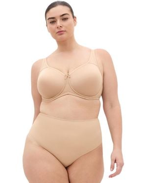 City Chic Shapely T-shirt Bra - Natural