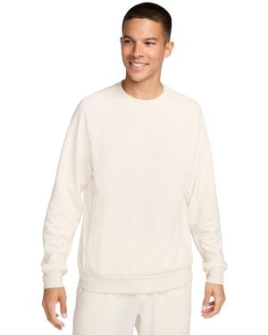 Nike Primary Dri-fit Uv Versatile Sweatshirt - White