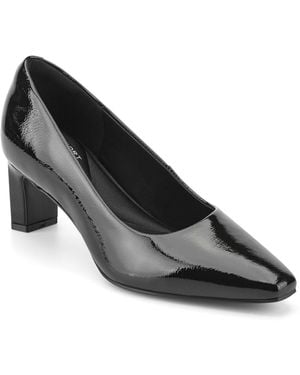 Rockport Merida Block Heel Pumps - Black