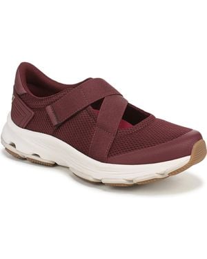 Ryka Devotion Mary Jane Walking Sneakers - Purple