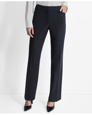 DKNY Mid-rise Flare-leg Pants - Blue