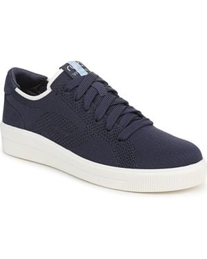 Ryka Viv Next Knit Court Inspired Lace Up Sneakers - Blue