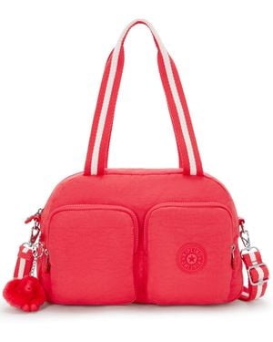 Kipling Cool Defea Convertible Zipper Shoulder Bag - Red