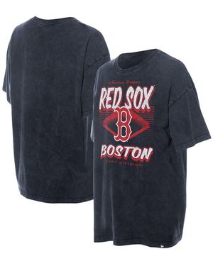 KTZ Boston Red Sox Mineral Wash Oversized T-shirt - Blue