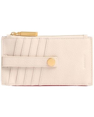 Hammitt 210 West Leather Cardholder - Natural