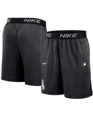 Nike Chicago White Sox Authentic Collection Performance Knit Shorts - Black