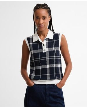 Barbour Allerdale Knitted Vest - Blue