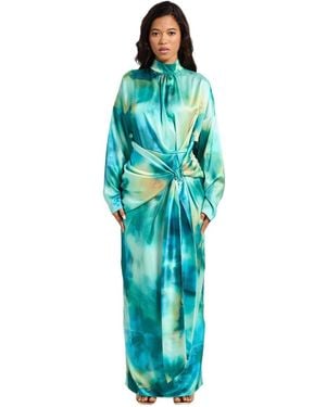 DASKA Isola Dress - Blue