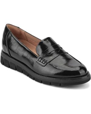 Easy Spirit Velia Eflex Slip-on Penny Loafers - Black