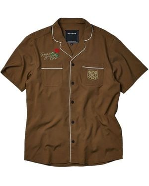 Reason Clubmaster Shirt - Brown