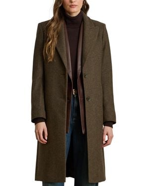 Ralph Lauren Wool-blend Walker Coat - Black