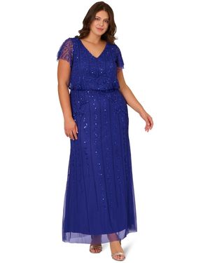 sachin and babi light blue dress Adrianna Papell Beaded Dresses  Couture Candy