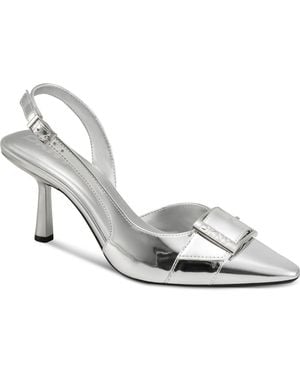 DKNY Neaira Pointed Toe Pumps - Metallic