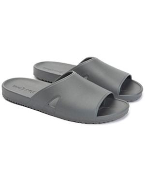 feel good Bonsai Rubber Spa/shower Slide Sandals - Gray