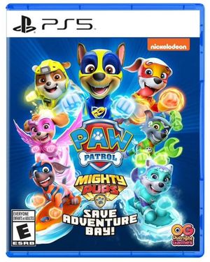 Outright Games Paw Patrol Mighty Pups: Save Adventure Bay - Blue