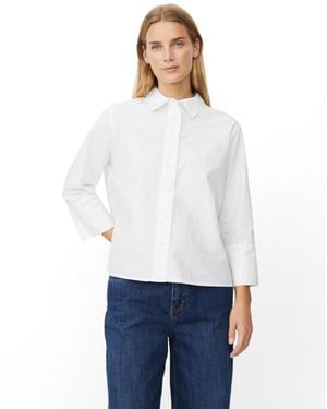 Masai Mailonka Three Quarter Sleeved Shirt - White