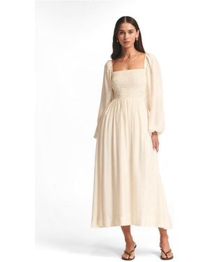 ST MRLO True Midi Dress - Natural